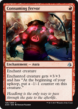 Consuming Fervor (Amonkhet) Near Mint