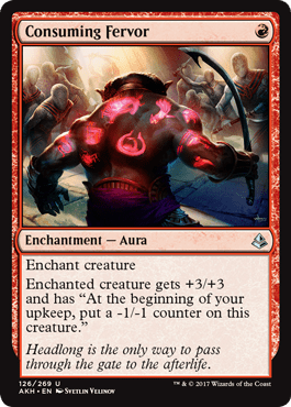 Consuming Fervor (Amonkhet) Near Mint - Nick Nack's Full Frontal Attack