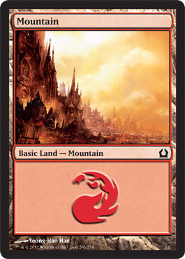 Mountain (266) (Return to Ravnica) Near Mint