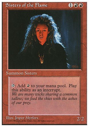 Sisters of the Flame (4th Edition) Light Play - Nick Nack's Full Frontal Attack