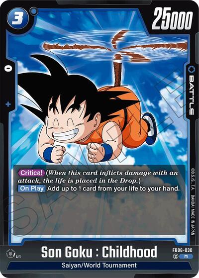 Son Goku : Childhood (Rivals Clash) Near Mint Holofoil - Nick Nack's Full Frontal Attack