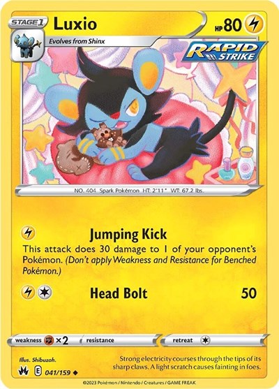 Luxio (41) (Crown Zenith) Near Mint