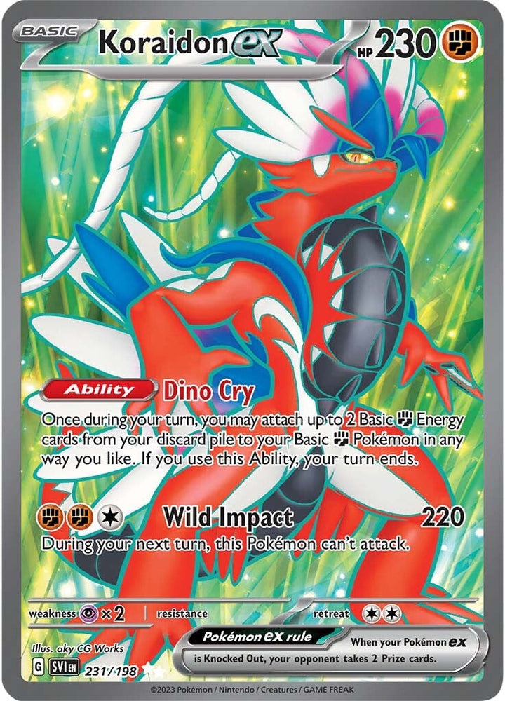 Koraidon ex (231/198) [Scarlet & Violet: Base Set]