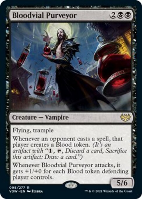 Bloodvial Purveyor (Innistrad: Crimson Vow) Near Mint - Nick Nack's Full Frontal Attack