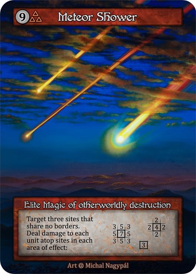 Meteor Shower (Alpha) Near Mint