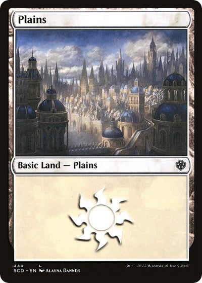Plains (333) (Commander 2022 Starter Decks) Near Mint
