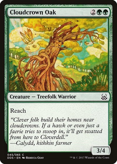 Cloudcrown Oak (Duel Decks: Mind vs Might) Near Mint