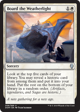 Board the Weatherlight (Dominaria) Near Mint - Nick Nack's Full Frontal Attack