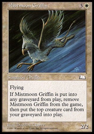 Mistmoon Griffin (Weatherlight) Light Play - Nick Nack's Full Frontal Attack