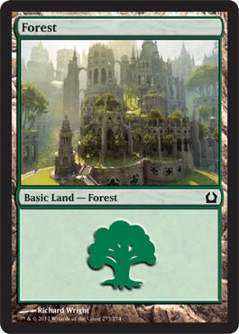 Forest (273) (Return to Ravnica) Near Mint - Nick Nack's Full Frontal Attack