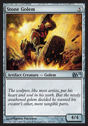 Stone Golem (Magic 2011 Core Set) Near Mint