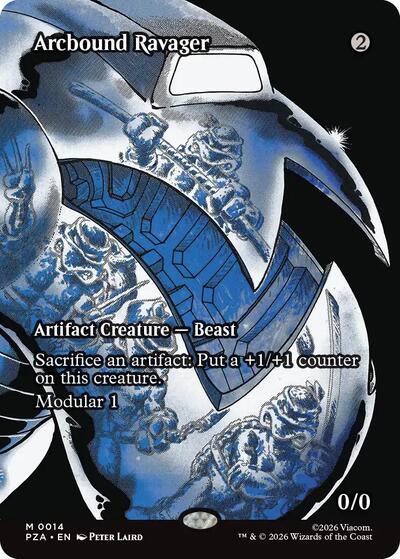 Arcbound Ravager (Borderless) (Teenage Mutant Ninja Turtles Eternal-Legal) Near Mint