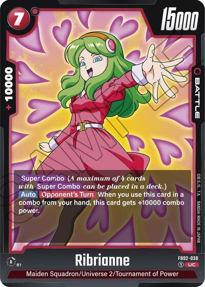 Ribrianne FB02-030 (Blazing Aura) Near Mint