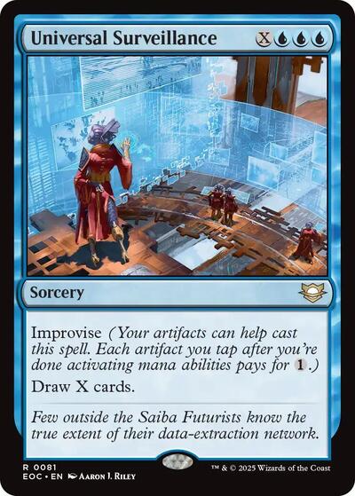Universal Surveillance (Commander: Edge of Eternities) Near Mint - Nick Nack's Full Frontal Attack