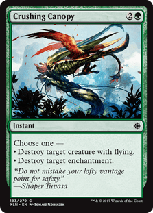 Crushing Canopy (Ixalan) Near Mint - Nick Nack's Full Frontal Attack