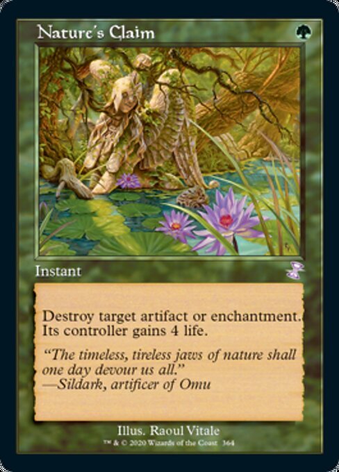 Nature's Claim (Time Spiral Remastered) Near Mint - Nick Nack's Full Frontal Attack