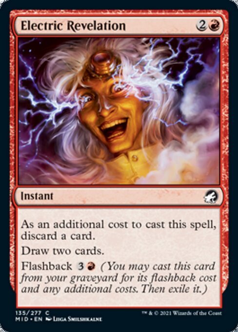 Electric Revelation (Innistrad: Midnight Hunt) Near Mint - Nick Nack's Full Frontal Attack