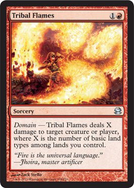 Tribal Flames (Modern Masters) Near Mint - Nick Nack's Full Frontal Attack