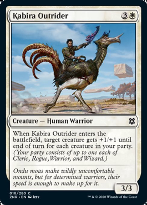 Kabira Outrider (Zendikar Rising) Near Mint - Nick Nack's Full Frontal Attack