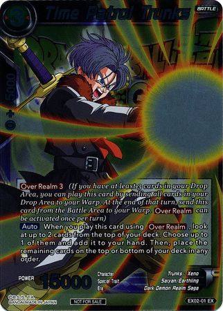 Time Patrol Trunks (Metallic Foil) (Event Pack 2018) (EX02-01) [Cartes promotionnelles] 