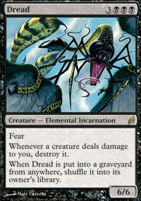 Dread (Lorwyn) Medium Play