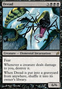Dread (Lorwyn) Medium Play - Nick Nack's Full Frontal Attack