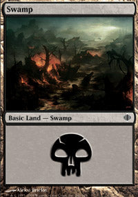 Swamp (241) (Shards of Alara) Light Play