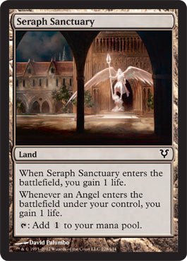 Seraph Sanctuary (Avacyn Restored) Near Mint - Nick Nack's Full Frontal Attack