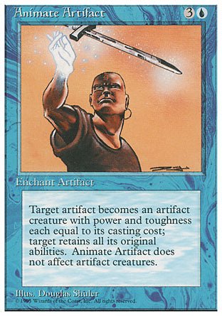 Animate Artifact (4th Edition) Light Play - Nick Nack's Full Frontal Attack