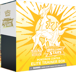 Sword &amp; Shield: Brilliant Stars - Elite Trainer Box (Exclusivo de Pokémon Center) 