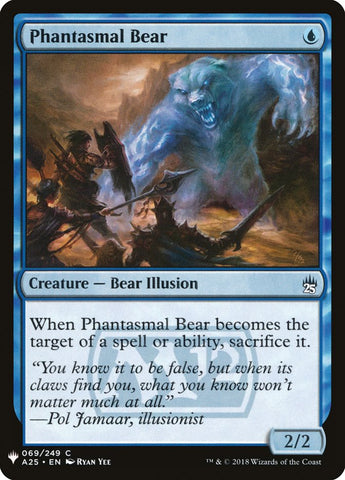 Phantasmal Bear [Mystery Booster]