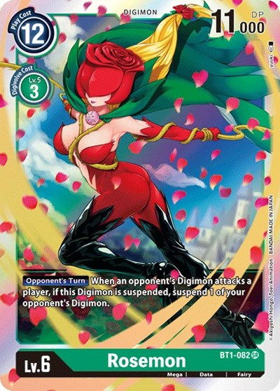 Rosemon (Release Special Booster) Near Mint Foil