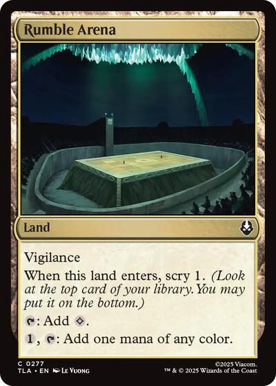 Rumble Arena (Avatar: The Last Airbender) Near Mint - Nick Nack's Full Frontal Attack