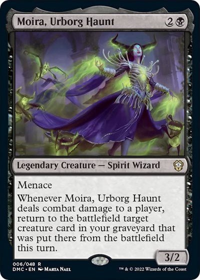Moira, Urborg Haunt (Commander: Dominaria United) Near Mint - Nick Nack's Full Frontal Attack
