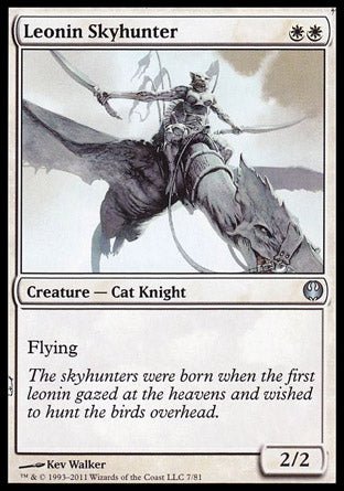 Leonin Skyhunter (Duel Decks: Knights vs Dragons) Near Mint