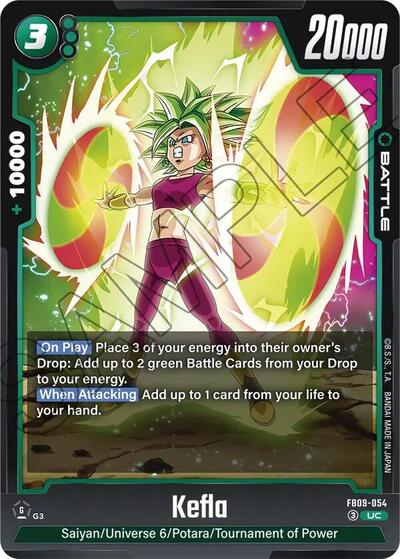 Kefla FB09 - 054 (Dual Evolution) Near Mint - Nick Nack's Full Frontal Attack