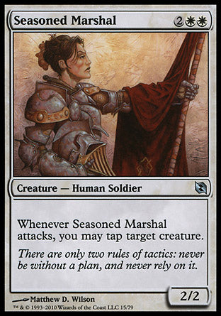 Seasoned Marshal (Duel Decks: Elspeth vs Tezzeret) Near Mint