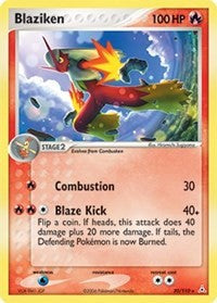 Blaziken (Holon Phantoms) Damaged / Poor