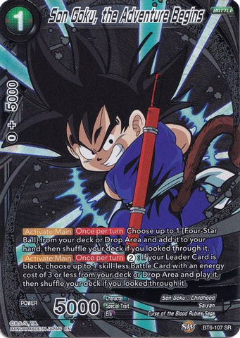 Son Goku, comienza la aventura (Collector's Selection Vol. 1) (BT6-107) [Tarjetas de promoción] 