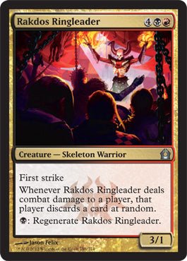 Rakdos Ringleader (Return to Ravnica) Near Mint - Nick Nack's Full Frontal Attack