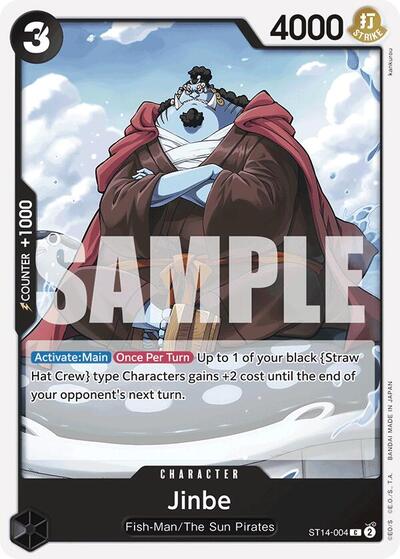 Jinbe (Starter Deck 14: 3D2Y) Near Mint - Nick Nack's Full Frontal Attack