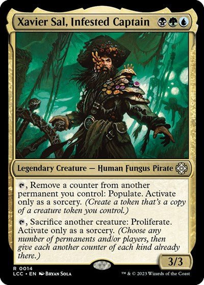 Xavier Sal, Infested Captain (Commander: The Lost Caverns of Ixalan) Near Mint - Nick Nack's Full Frontal Attack