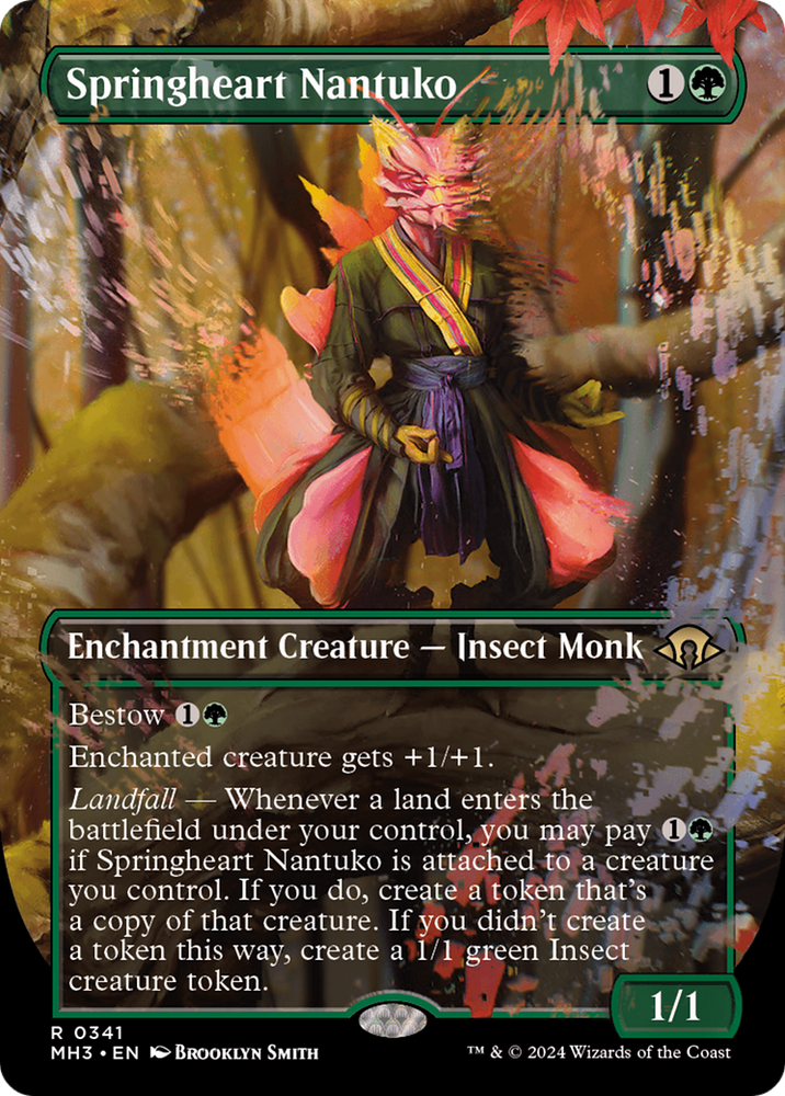 Springheart Nantuko (Borderless) [Modern Horizons 3]