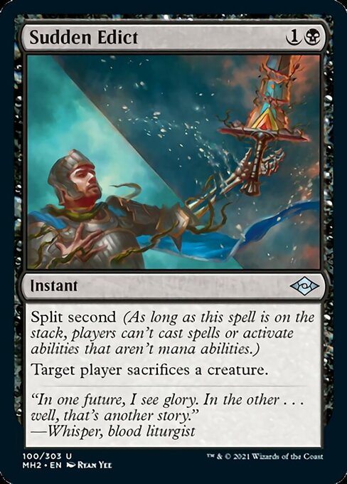Sudden Edict (Modern Horizons 2) Near Mint