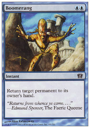 Boomerang (8th Edition) Near Mint