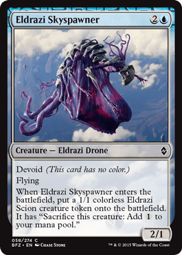 Eldrazi Skyspawner (Battle for Zendikar) Near Mint - Nick Nack's Full Frontal Attack