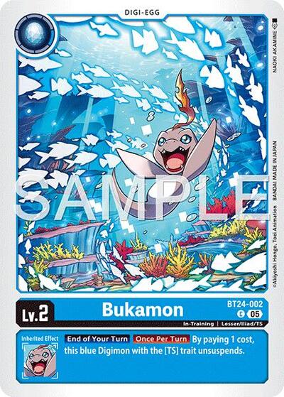Bukamon (Time Stranger) Near Mint - Nick Nack's Full Frontal Attack