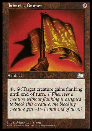 Jabari's Banner (Weatherlight) Light Play - Nick Nack's Full Frontal Attack