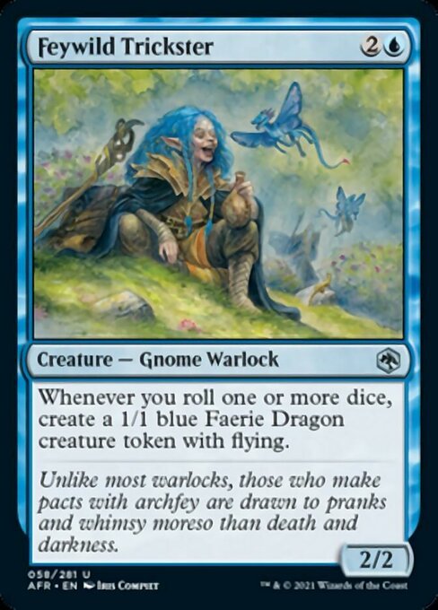 Feywild Trickster (Adventures in the Forgotten Realms) Near Mint - Nick Nack's Full Frontal Attack