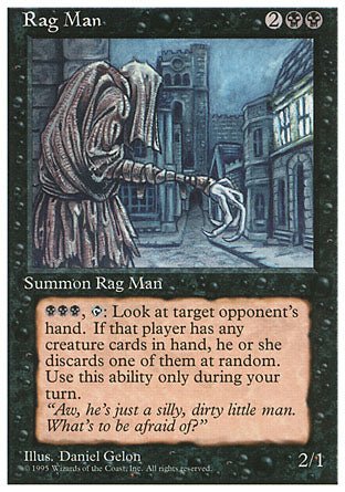 Rag Man (4th Edition) Light Play - Nick Nack's Full Frontal Attack